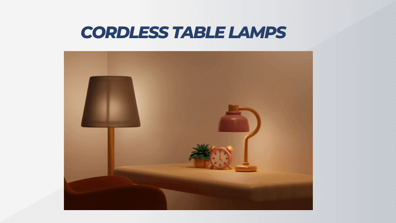 Cordless Table Lamps: Lighting Your Space with Freedom