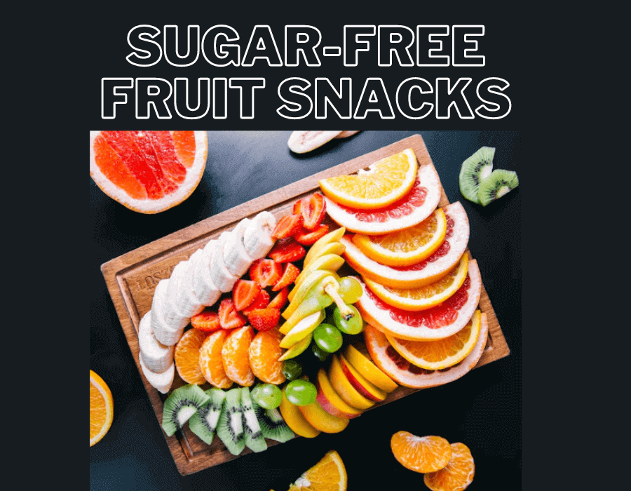 Sugar-free fruit snacks