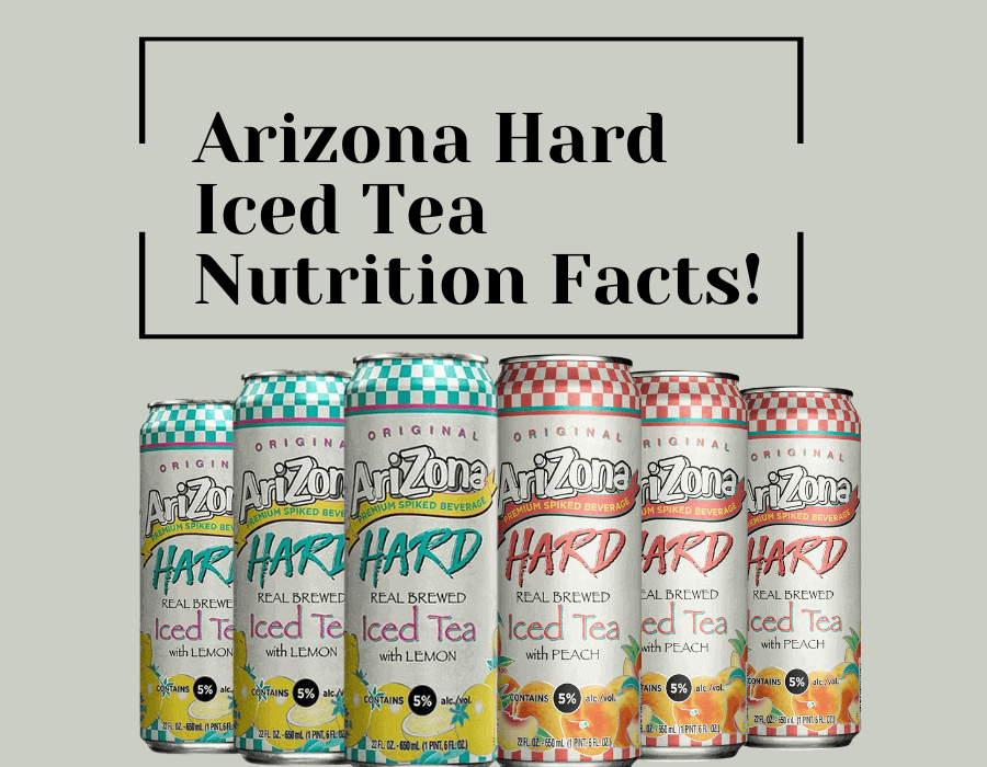 Arizona Hard Iced Tea Nutrition Facts